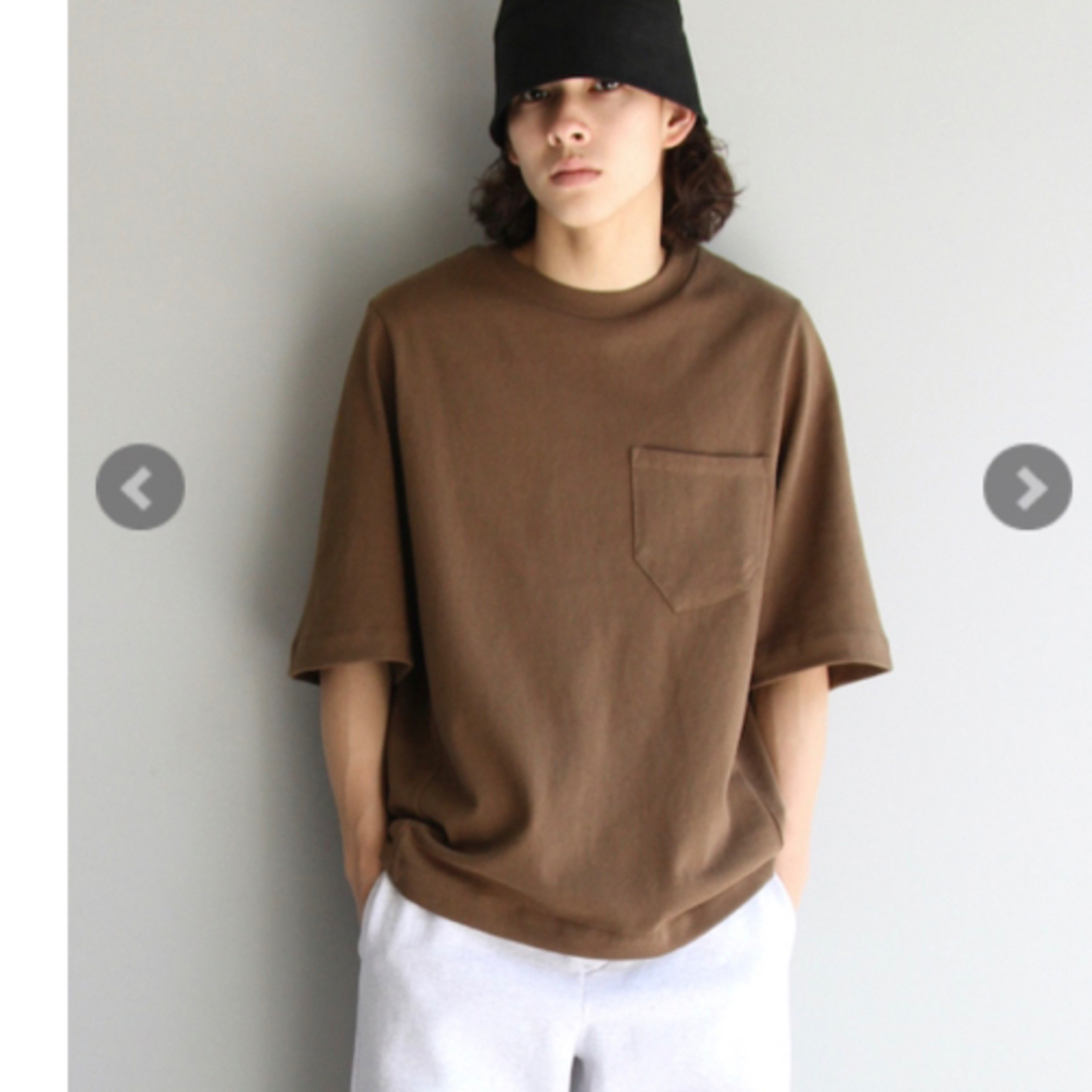 KAIKO BOX TEE "BROWN" メンズのトップス(Tシャツ/カットソー(半袖/袖なし))の商品写真