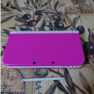 ニンテンドー3DS(ニンテンドー3DS)のNewニンテンドー3DS LL ピンク×ホワイト(携帯用ゲーム機本体)