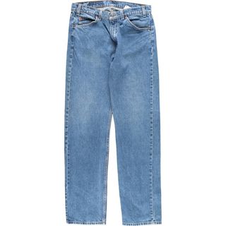 リーバイス(Levi's)の古着 90年代 リーバイス Levi's 505 REGULAR FIT STRAIGHT LEG テーパードデニムパンツ USA製 メンズw33 ヴィンテージ /eaa354970(デニム/ジーンズ)