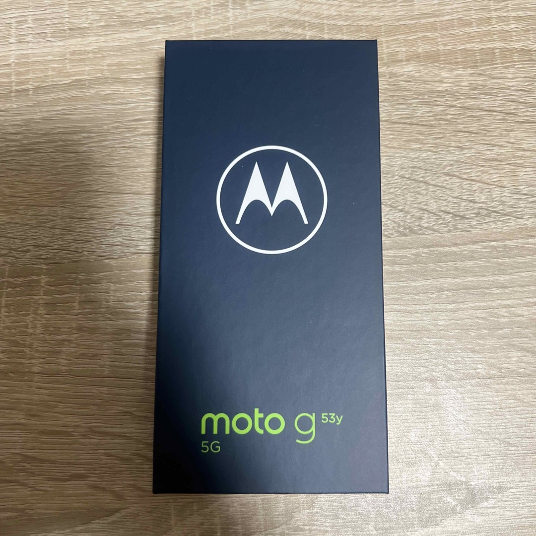 モトローラ新品未開封  moto g53y 5G インクブラック