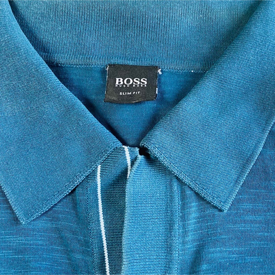 HUGO BOSS(ヒューゴボス)のHUGO BOSS 半袖ポロシャツ Mサイズ メンズのトップス(ポロシャツ)の商品写真