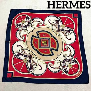 Hermes - 958 エルメス スカーフ カレ90 ジョージワシントンの馬車