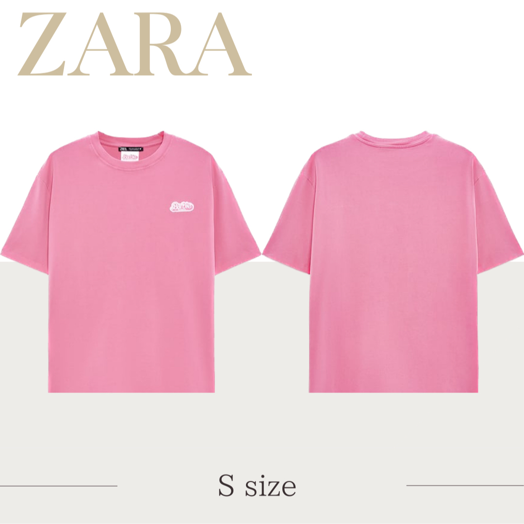 【Lサイズ】新品未使用　ZARA Barbie バービー♡コラボパーカー