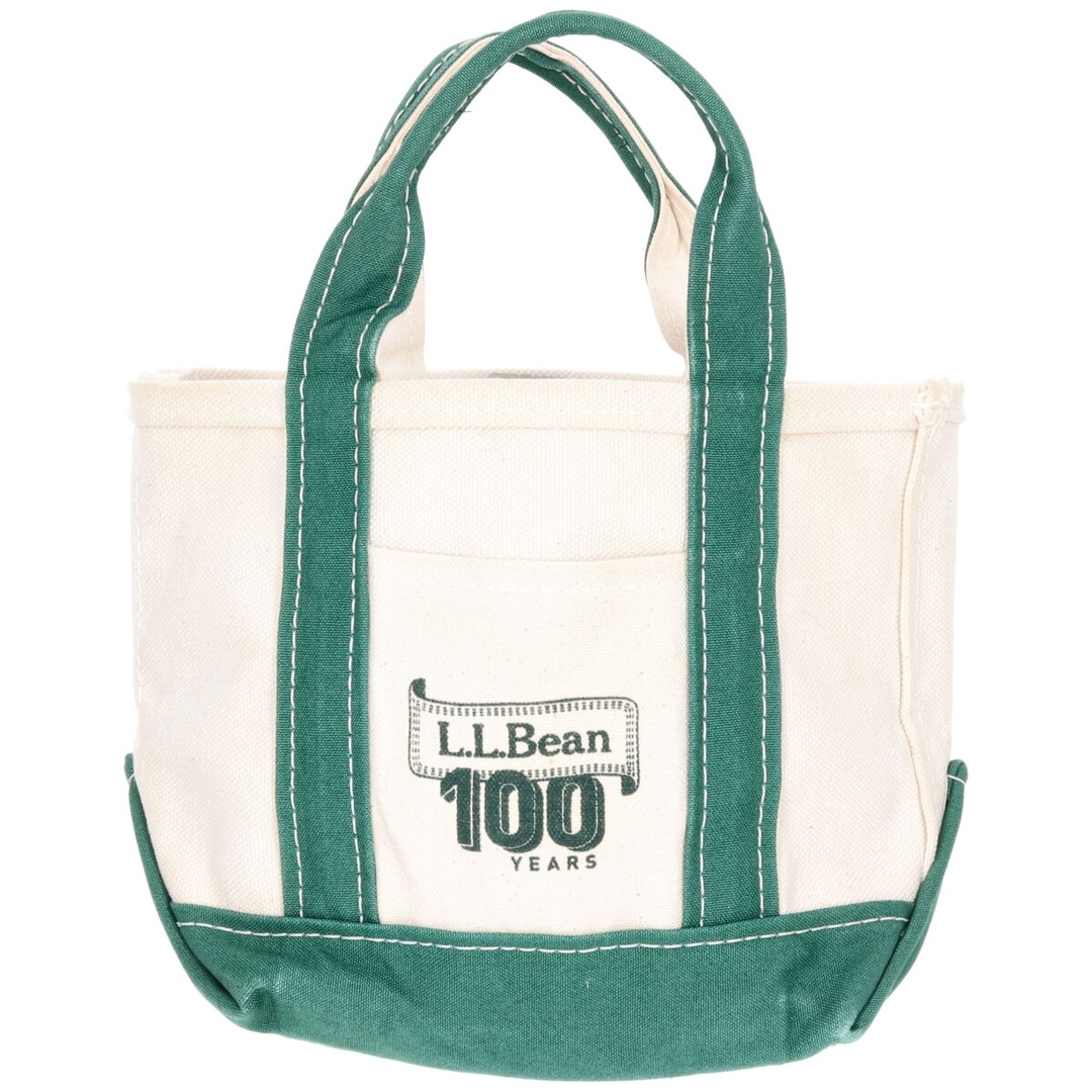 90年代 エルエルビーン L.L.Bean 100YEARS 100周年 ミニ トートバッグ USA製 ヴィンテージ /gaa002103