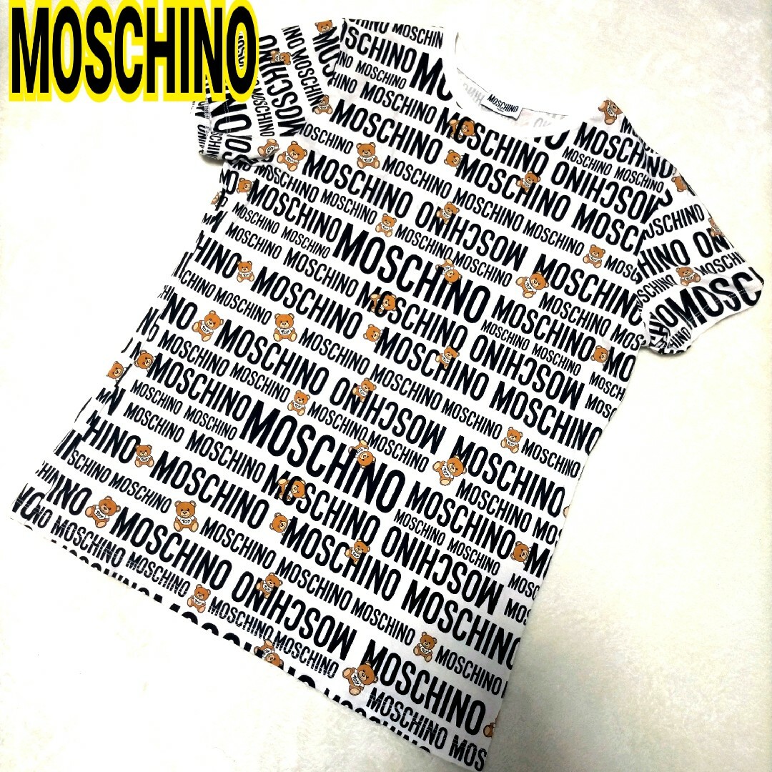 【新品】MOSCHINO  モスキーノ  キャンディ柄 半袖ニット