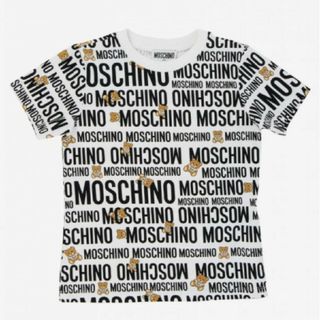 モスキーノ(MOSCHINO)の正規品 希少 レア MOSCHINO モスキーノ 半袖Tシャツ 総柄 アイコン(Tシャツ(半袖/袖なし))