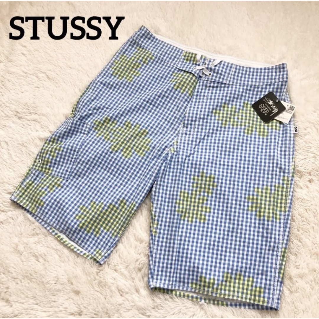 stussy 22ss ハーフパンツ 32インチ-