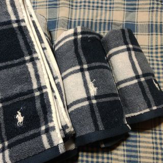 ポロラルフローレン(POLO RALPH LAUREN)の新品ポロラルフローレン3点セット(タオル/バス用品)