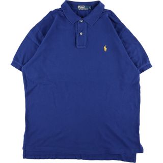 ラルフローレン(Ralph Lauren)の古着 ラルフローレン Ralph Lauren POLO by Ralph Lauren 半袖 ポロシャツ メンズXL /eaa354216(ポロシャツ)