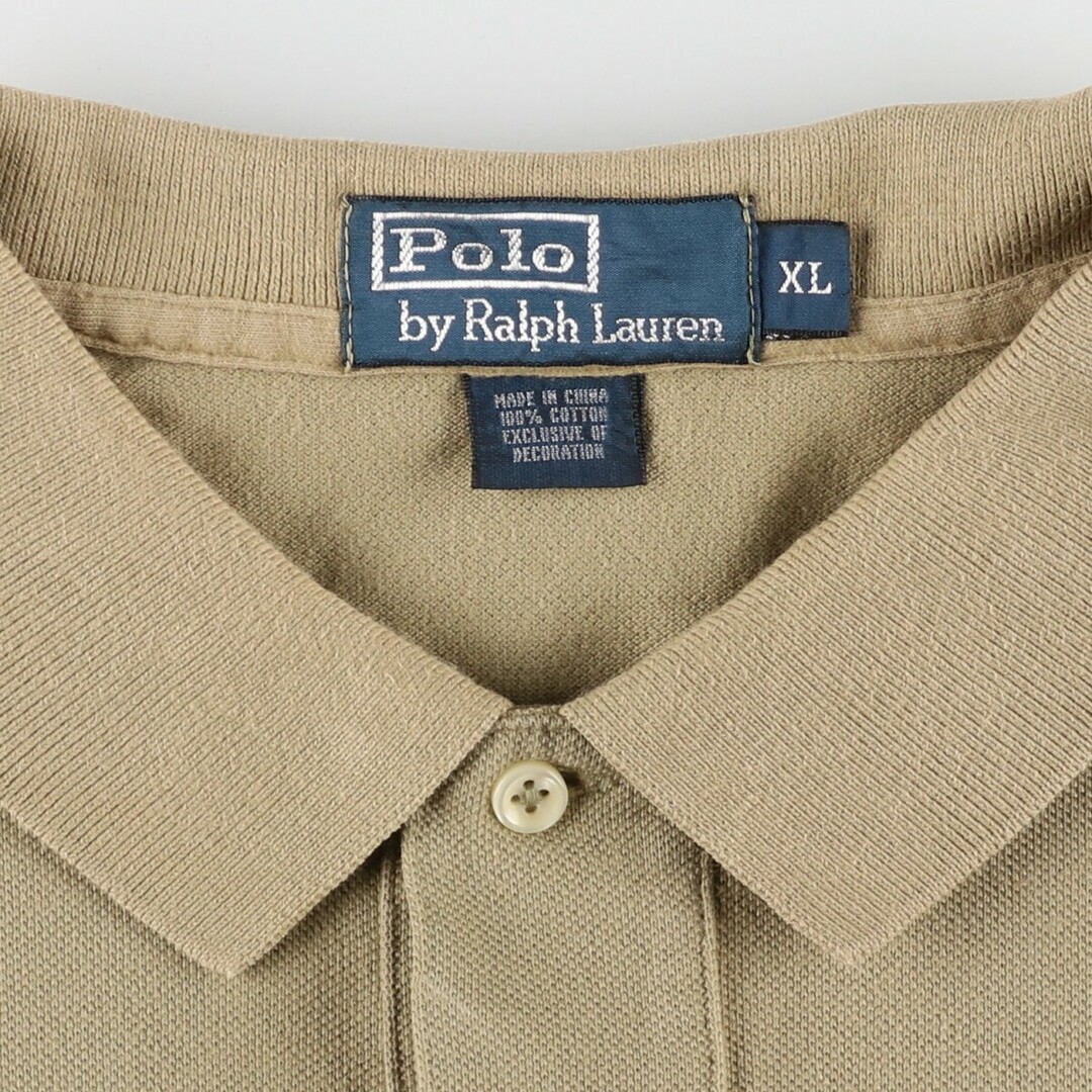 Ralph Lauren(ラルフローレン)の古着 ラルフローレン Ralph Lauren POLO by Ralph Lauren 半袖 ポロシャツ メンズXL /eaa354229 メンズのトップス(ポロシャツ)の商品写真