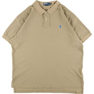 ラルフローレン(Ralph Lauren)の古着 ラルフローレン Ralph Lauren POLO by Ralph Lauren 半袖 ポロシャツ メンズXL /eaa354229(ポロシャツ)