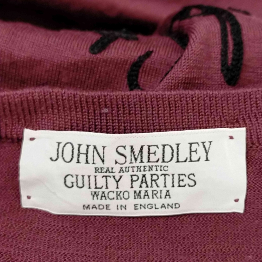 JOHN SMEDLEY(ジョンスメドレー) 別注 ロゴ刺繍 カーディガン 5