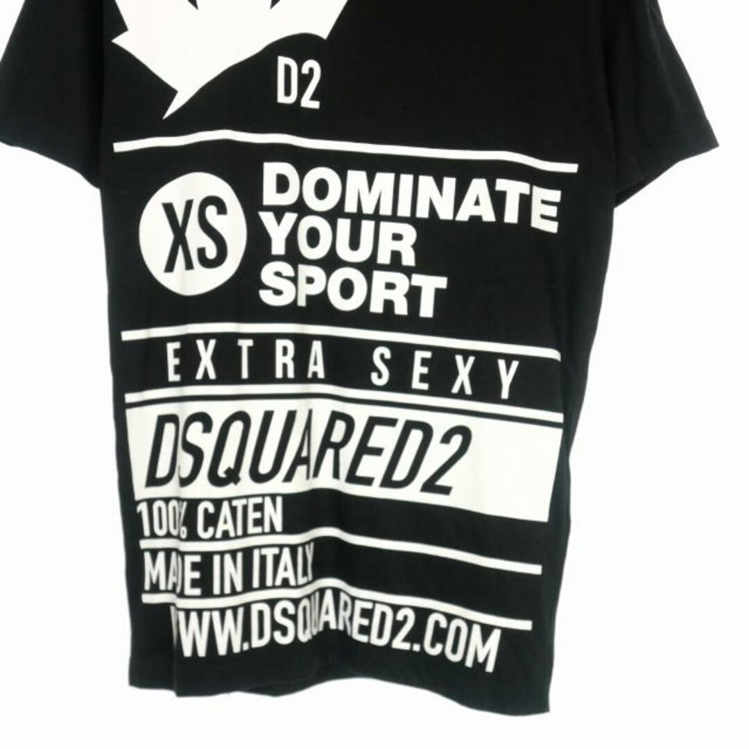 DSQUARED ディースクエアード Tシャツ・カットソー XS 黒