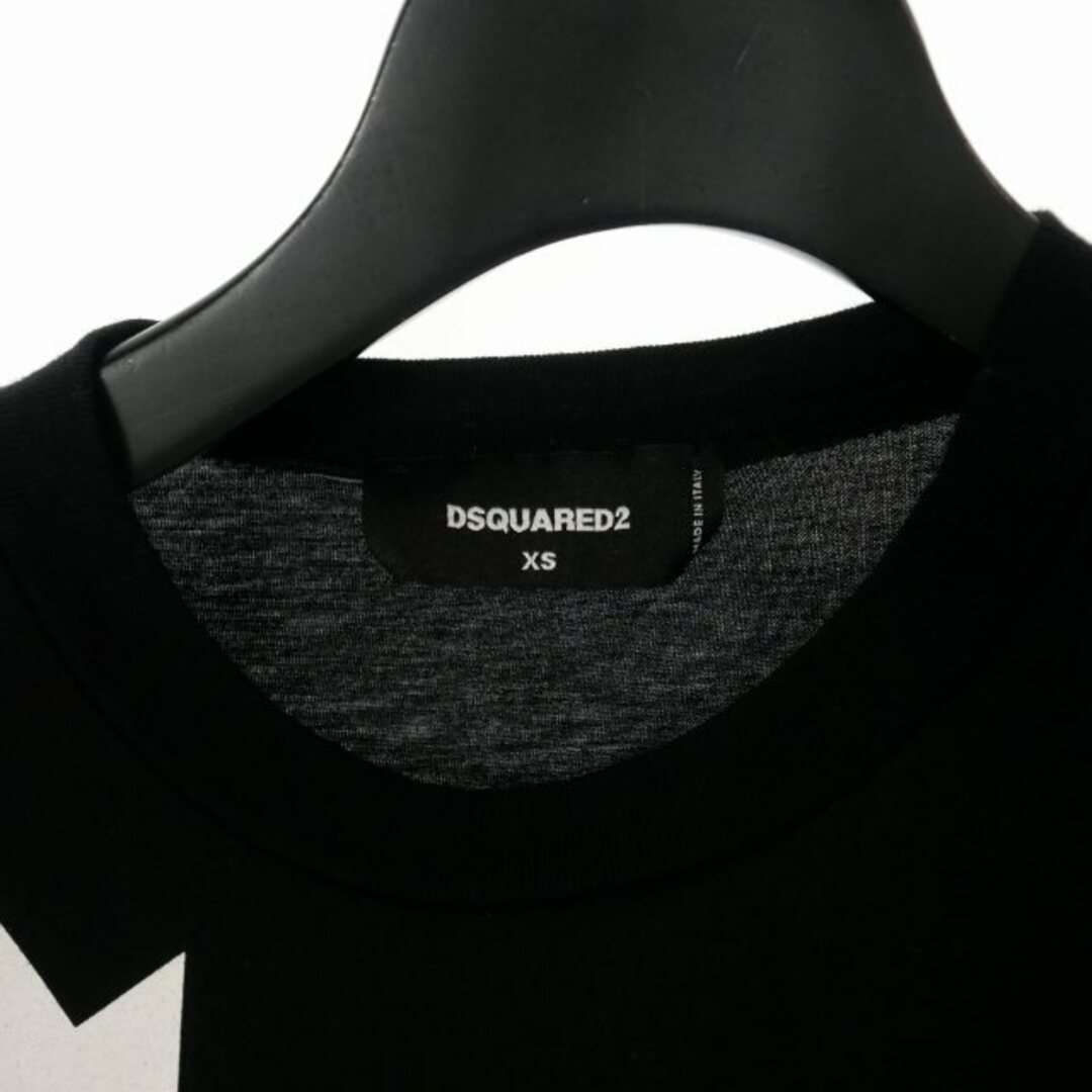 DSQUARED ディースクエアード Tシャツ・カットソー XS 黒