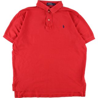 ラルフローレン(Ralph Lauren)の古着 ラルフローレン Ralph Lauren POLO RALPH LAUREN 半袖 ポロシャツ メンズL /eaa354619(ポロシャツ)