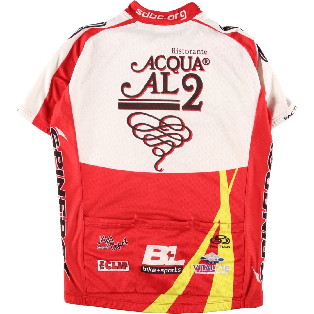 PACTIMO 半袖 サイクリングシャツ メンズM /eaa346300