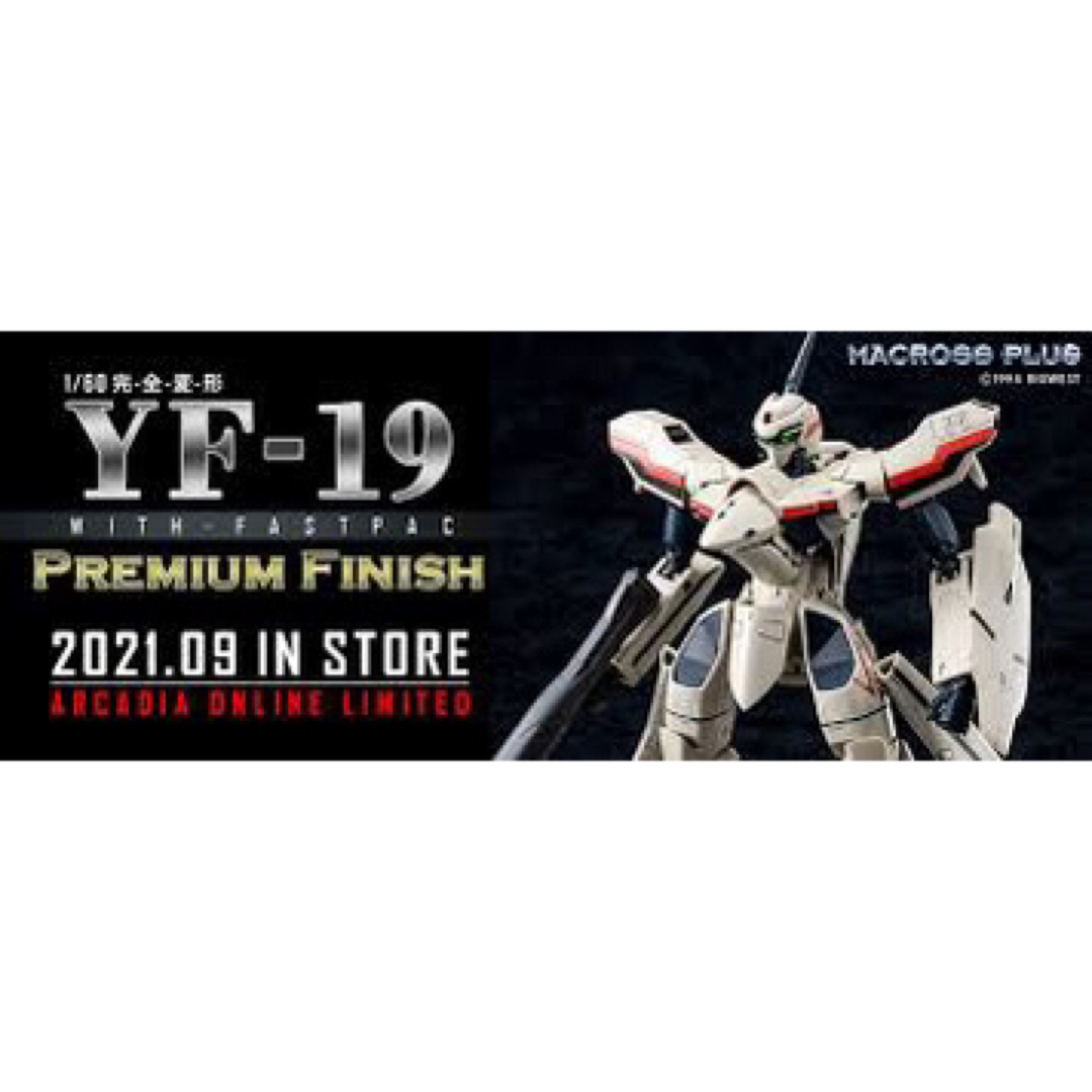 アルカディア YF-19 with ファストパック Premium Finish