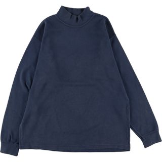 バナナリパブリック(Banana Republic)の古着 80年代 バナナリパブリック BANANA REPUBLIC ハイネック ロングTシャツ ロンT USA製 メンズL ヴィンテージ /eaa352459(Tシャツ/カットソー(半袖/袖なし))