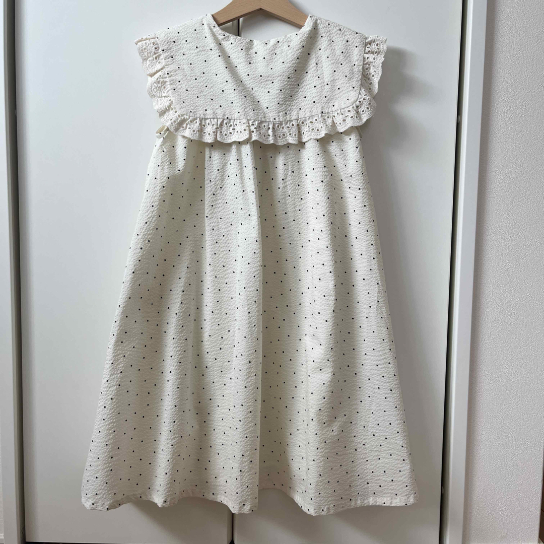 petit main(プティマイン)の新品 ワンピース 130 キッズ/ベビー/マタニティのキッズ服女の子用(90cm~)(ワンピース)の商品写真