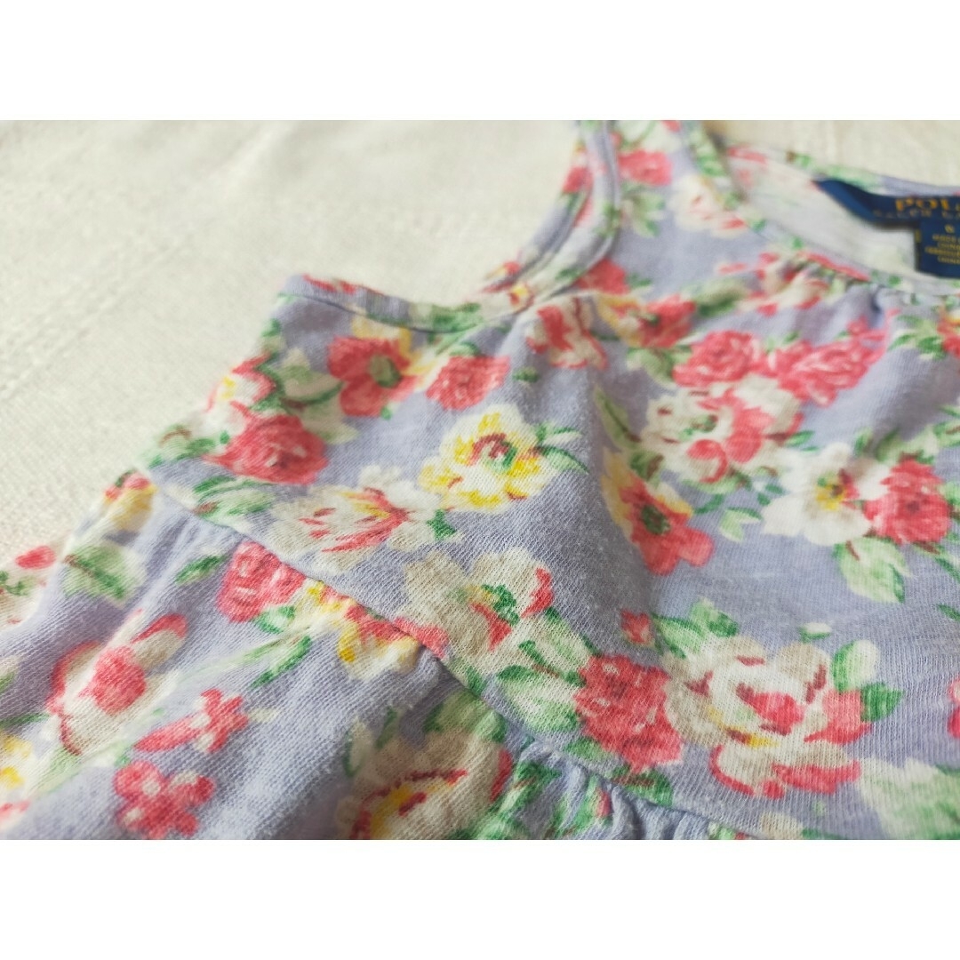 Ralph Lauren(ラルフローレン)の【ラルフローレン】花柄ワンピース 6 (120) キッズ/ベビー/マタニティのキッズ服女の子用(90cm~)(ワンピース)の商品写真