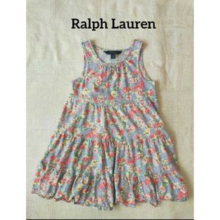 ラルフローレン(Ralph Lauren)の【ラルフローレン】花柄ワンピース 6 (120)(ワンピース)