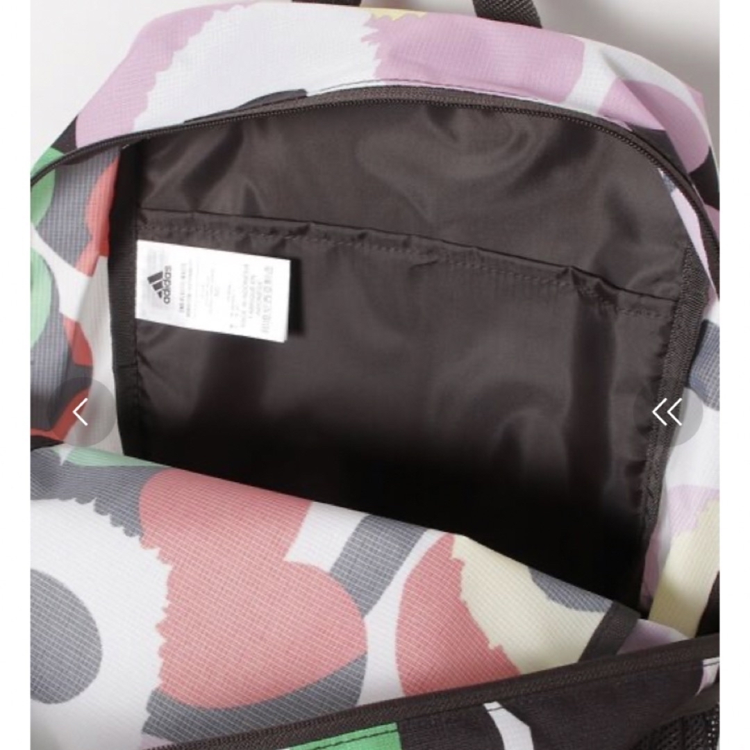 marimekko(マリメッコ)の【専用】マリメッコ・adidas/リュック レディースのバッグ(リュック/バックパック)の商品写真