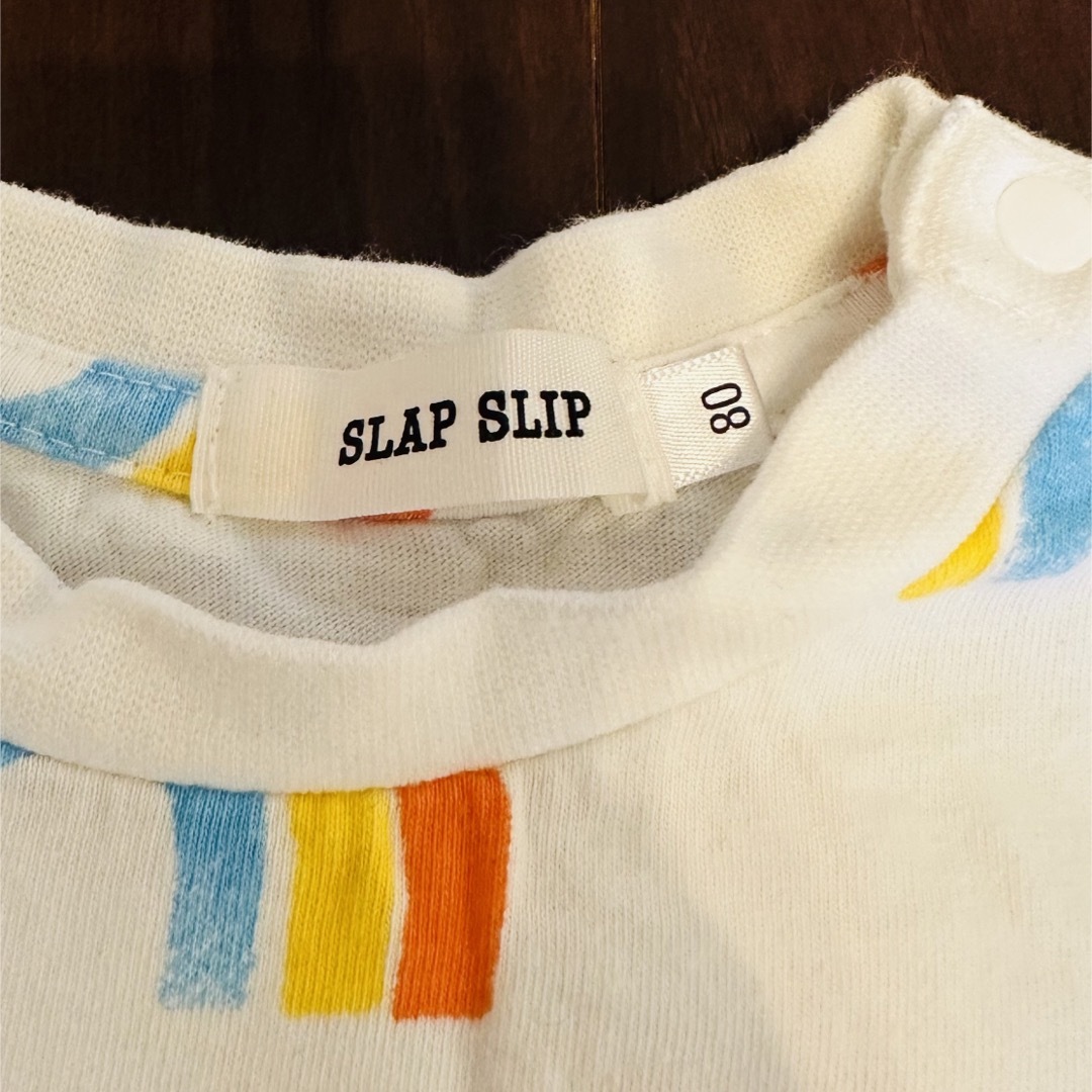 SLAP SLIP(スラップスリップ)のSLAPSLIP5着セット（80cm4着、90cm1着） キッズ/ベビー/マタニティのベビー服(~85cm)(Ｔシャツ)の商品写真