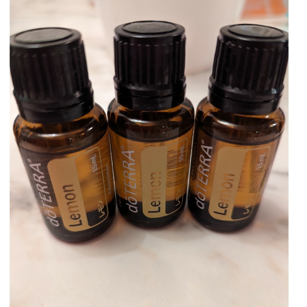 doTERRA  ドテラ柑橘系15ml 新品３本セット