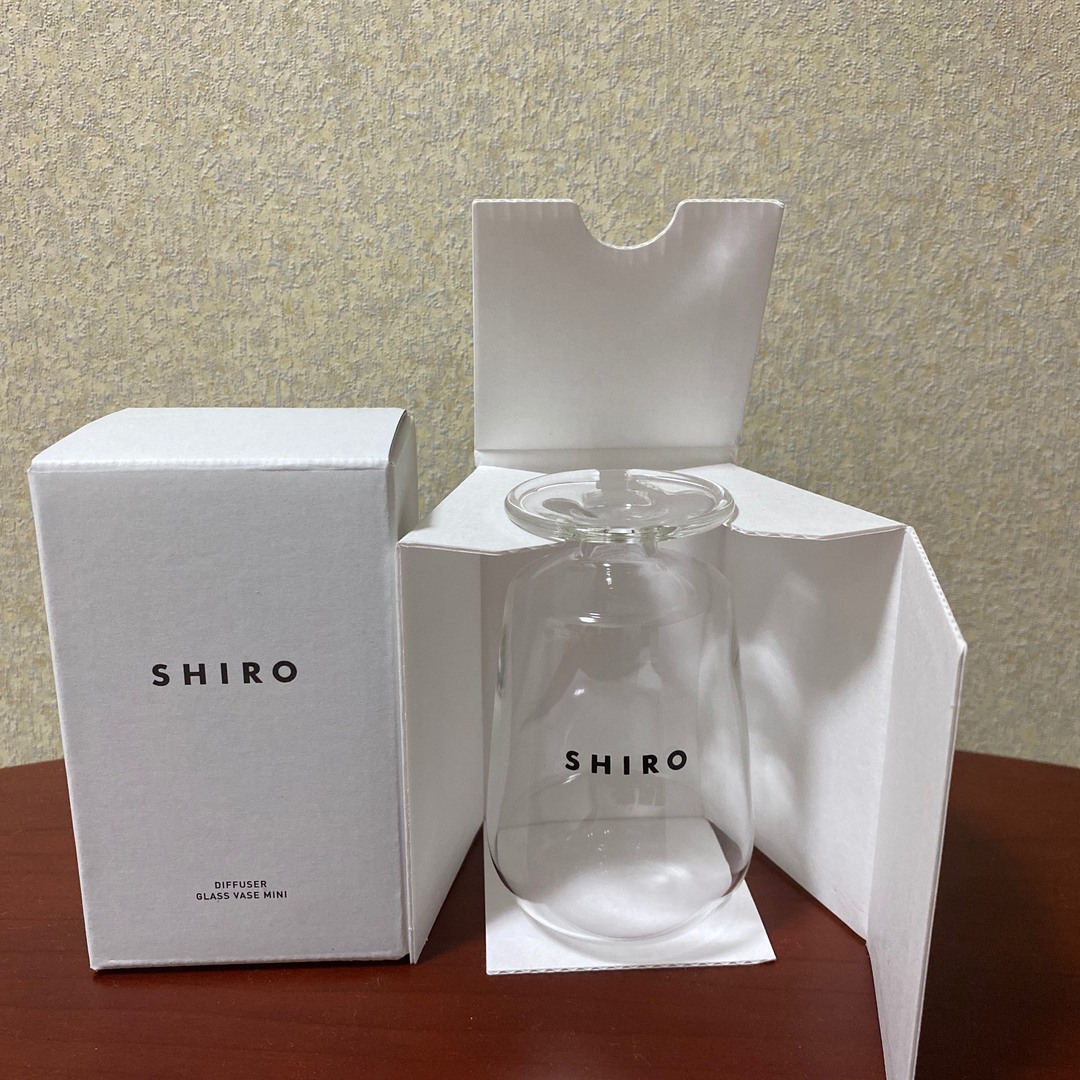 SHIRO ディフューザーグラスベースミニ 花瓶