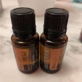 ドテラ(doTERRA)のうらら様専用　ドテラ オレンジ 15ml 新品2本セット(エッセンシャルオイル（精油）)