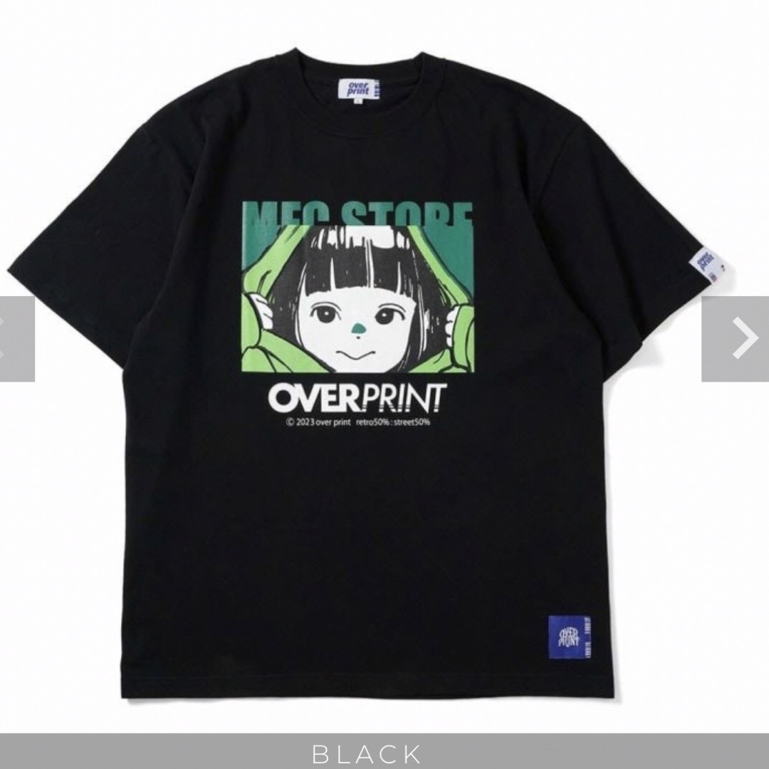 中国#over print MFC STORE TEE #2 (EYES)古塔つみ#