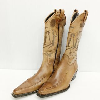 DSQUARED2 ディースクエアード ウエスタンブーツ-hybridautomotive.com