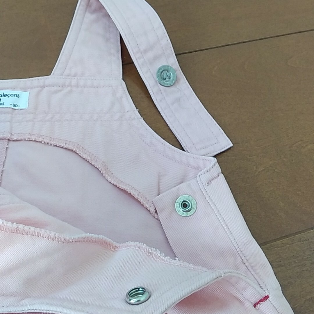 90デニムワンピース キッズ/ベビー/マタニティのキッズ服女の子用(90cm~)(ワンピース)の商品写真