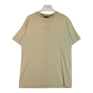 フィアオブゴッド(FEAR OF GOD)の★フィアオブゴッド FGロゴ Tシャツ カーキベージュ sizeS(Tシャツ/カットソー(半袖/袖なし))