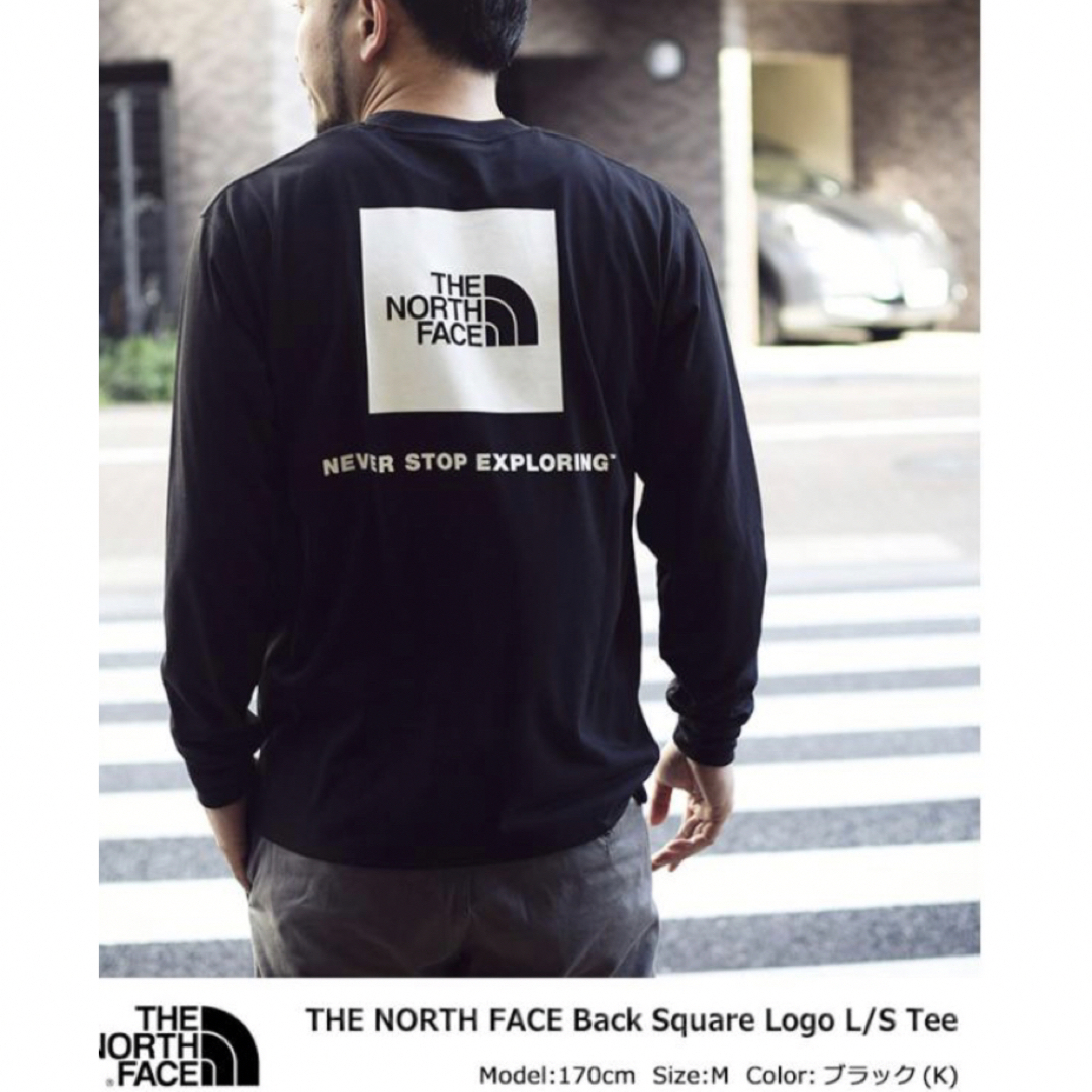 ノースフェイス バックスクエアロゴ Tシャツ L 新品未使用 | adventure