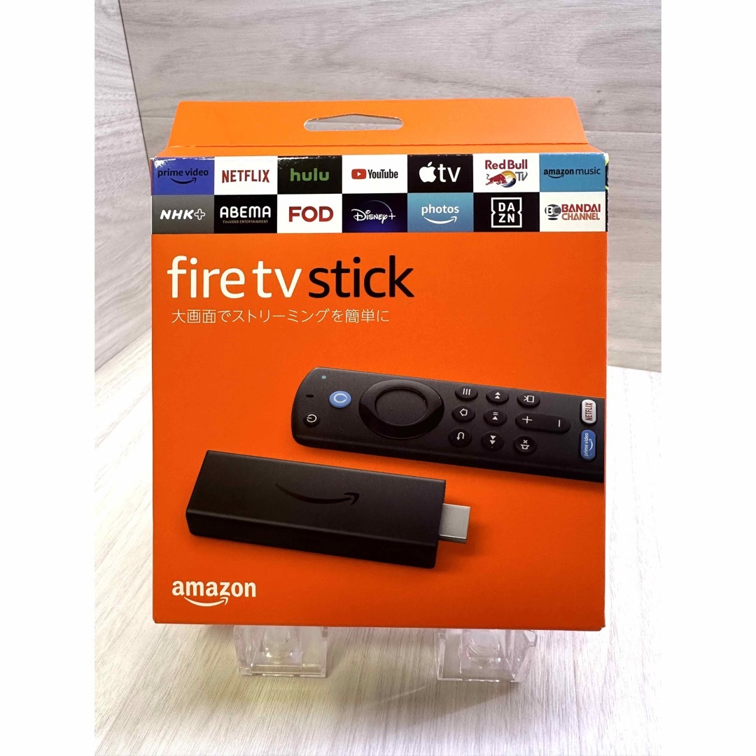 Amazon(アマゾン)の新品未開封 Amazon Fire tv stick スマホ/家電/カメラのテレビ/映像機器(その他)の商品写真