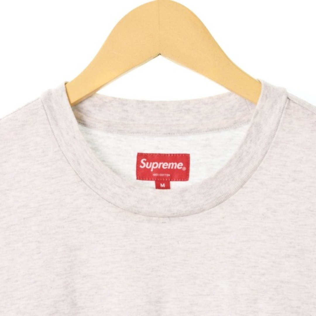 Supreme シュプリーム ロンT Tシャツ 長袖 グレー M