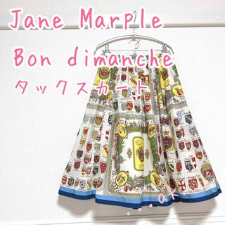 ジェーンマープル(JaneMarple)のJane Marple Bon dimanche スカート ジェーンマープル(ひざ丈スカート)