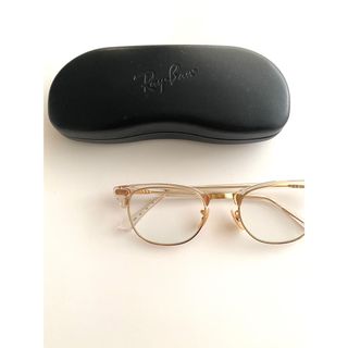 Ray-Ban - 【新品未使用】Ray-Ban レイバン メガネ クリア×ゴールドの