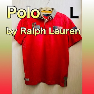 ポロラルフローレン(POLO RALPH LAUREN)のポロ バイ ラルフローレン 半袖ポロシャツ Lサイズ(ポロシャツ)