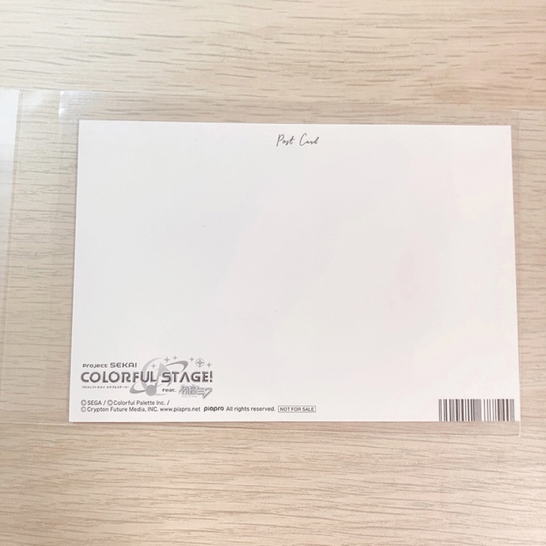 SEGA(セガ)のプロセカ ポストカード メイコ エンタメ/ホビーのアニメグッズ(カード)の商品写真