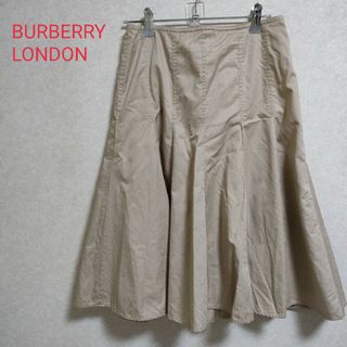 バーバリー(BURBERRY)のBURBERRY LONDON バーバリーロンドン　フレアスカート　三陽商会(ひざ丈スカート)