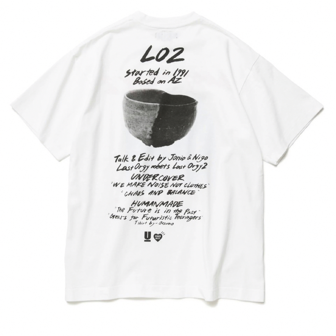 HUMAN MADE UZI MADE T-SHIRT #1 White 2XL