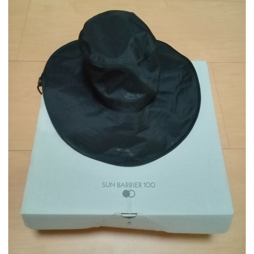 新品未使用sunbarrier100サンバリアハット11+plusブラックLレア レディースの帽子(その他)の商品写真