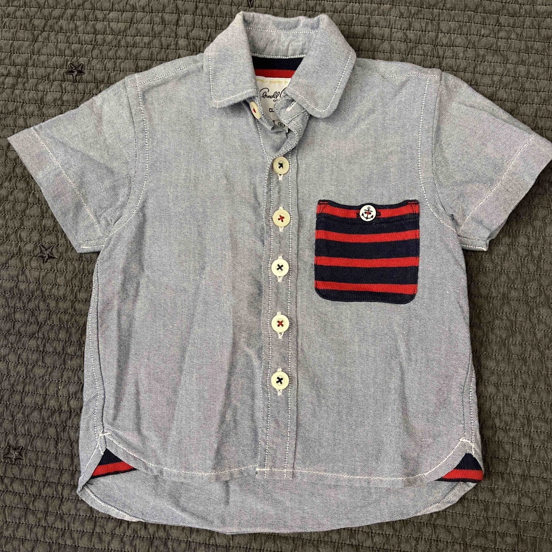 Arnold Palmer(アーノルドパーマー)のアーノルドパーマー　シャツ　90cm キッズ/ベビー/マタニティのキッズ服男の子用(90cm~)(Tシャツ/カットソー)の商品写真