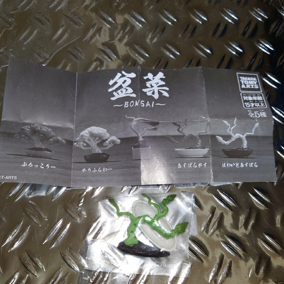 T-ARTS(タカラトミーアーツ)の盆栽　ガチャガチャ　アスパラガス エンタメ/ホビーのフィギュア(その他)の商品写真