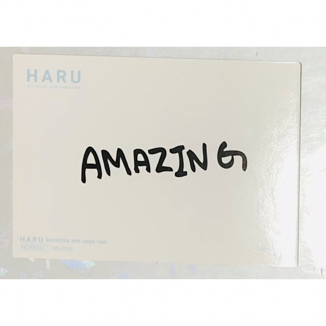 【公式】ウォヌ トレカ HARUコン チェキ 120 seventeen セブチ