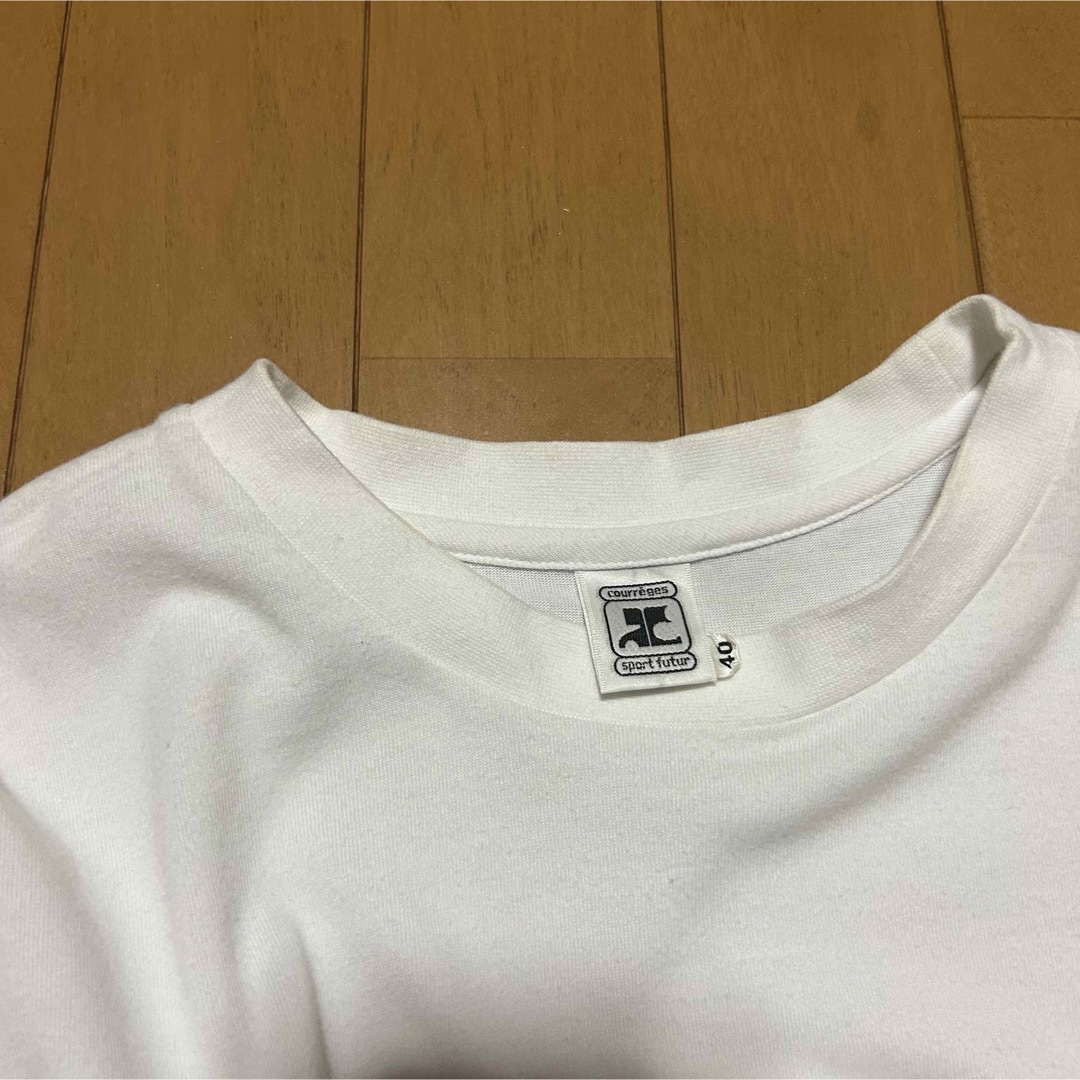 Courreges(クレージュ)のCourrèges クレージュ　tシャツ レディースのトップス(Tシャツ(半袖/袖なし))の商品写真