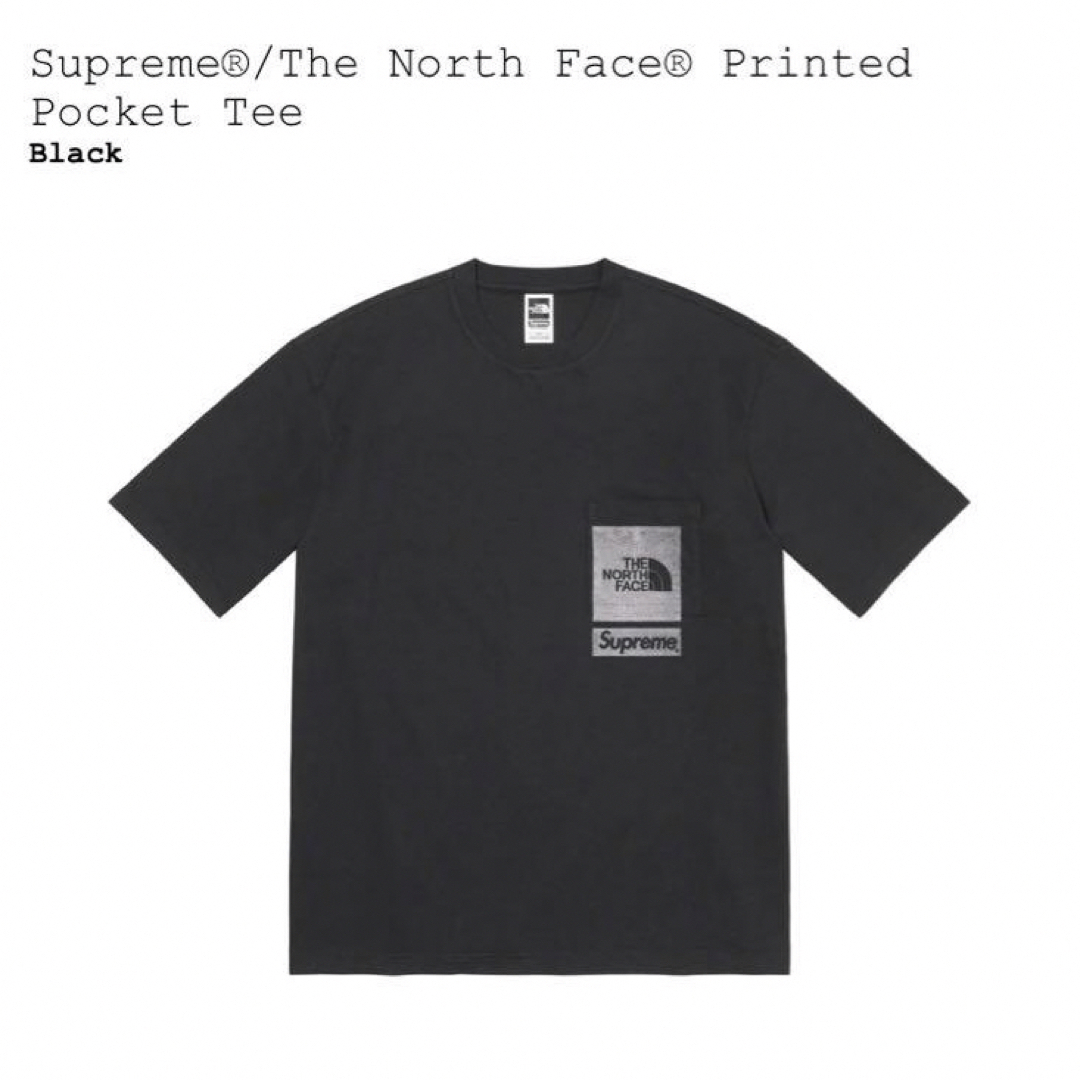 Supreme North Face Printed Pocket Tee