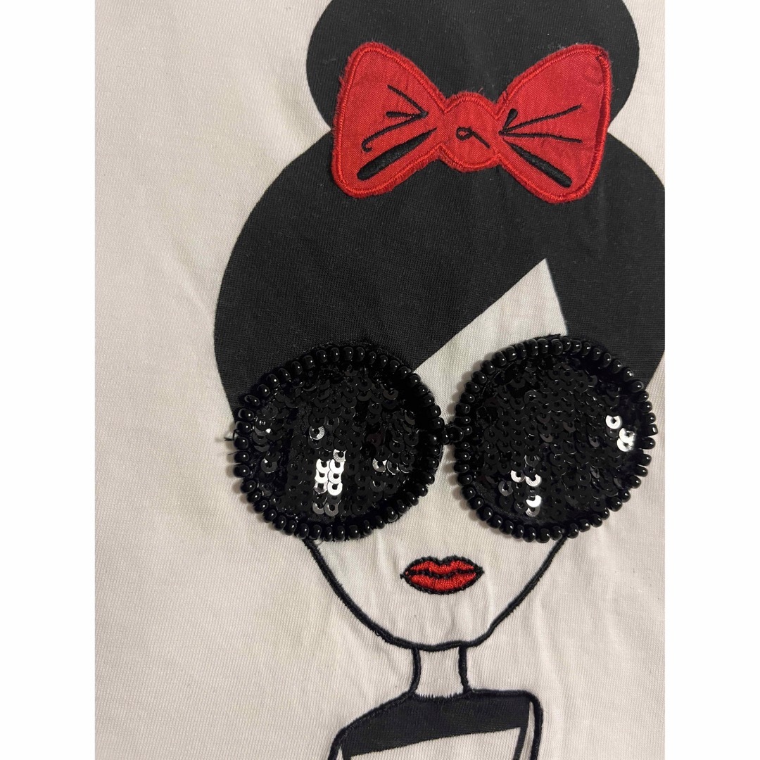 Alice+Olivia(アリスアンドオリビア)のalice olivia コットンTシャツ レディースのトップス(Tシャツ(半袖/袖なし))の商品写真